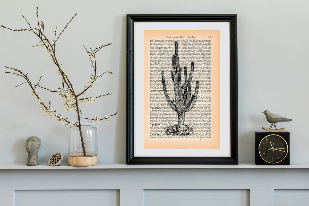 Buchseite Kaktus online kaufen bei READABLE-ART – readable art