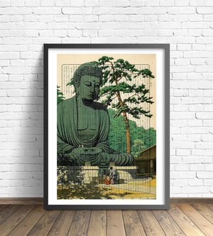 Kunstdruck | Great Buddha at Kamakura readable art
