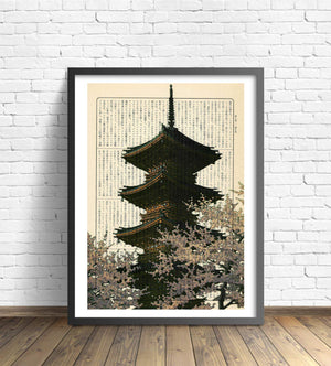 Kunstdruck | Spring Evening at Toshogu in Ueno readable art