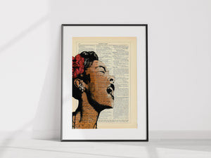 XL Banksy - Life is beautiful Frau readable art