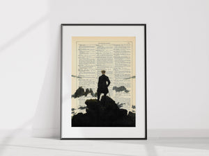 XL Caspar David Friedrich - Wanderer readable art
